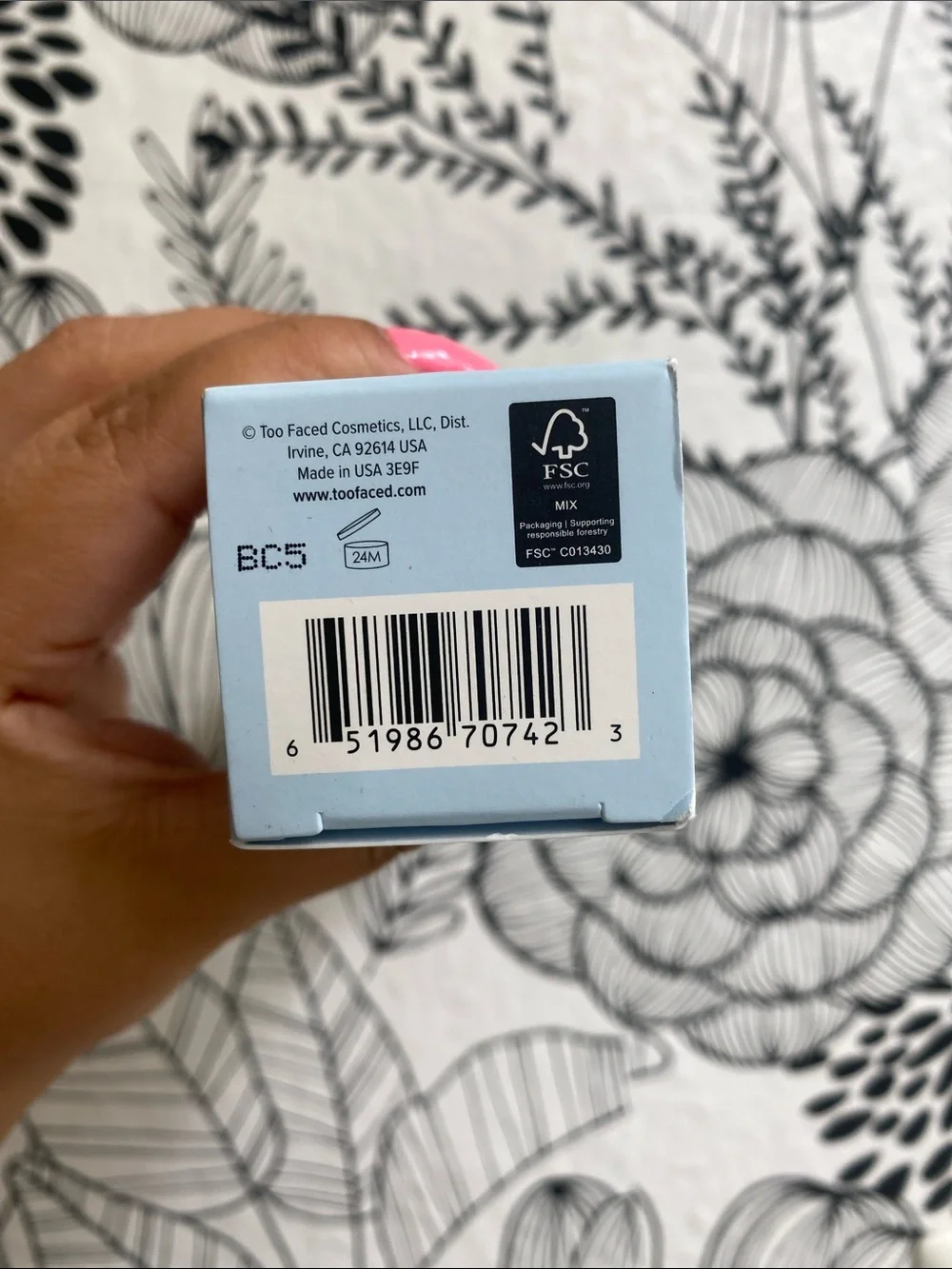 Too Faced Makeup Insurance Setting Spray 18hr Wear